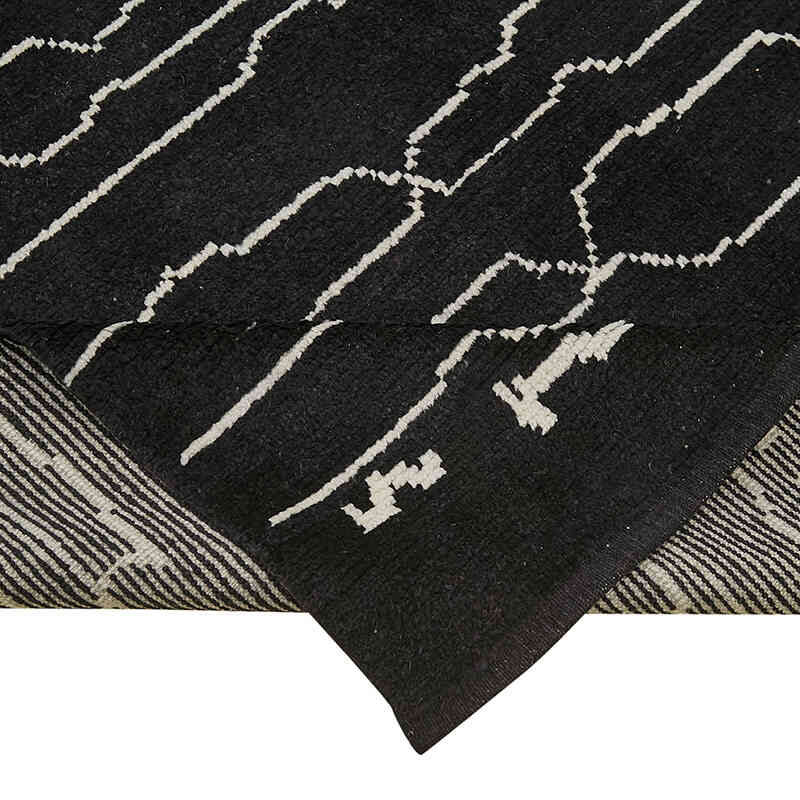 New Moroccan Style Hand-Knotted Tulu Rug - 6' 3" x 10' 2" (75" x 122") - K0057493