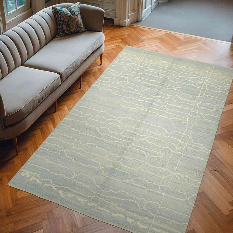 Yeni Fas Stili El Dokuma Tulu - 190 cm x 300 cm - K0057498