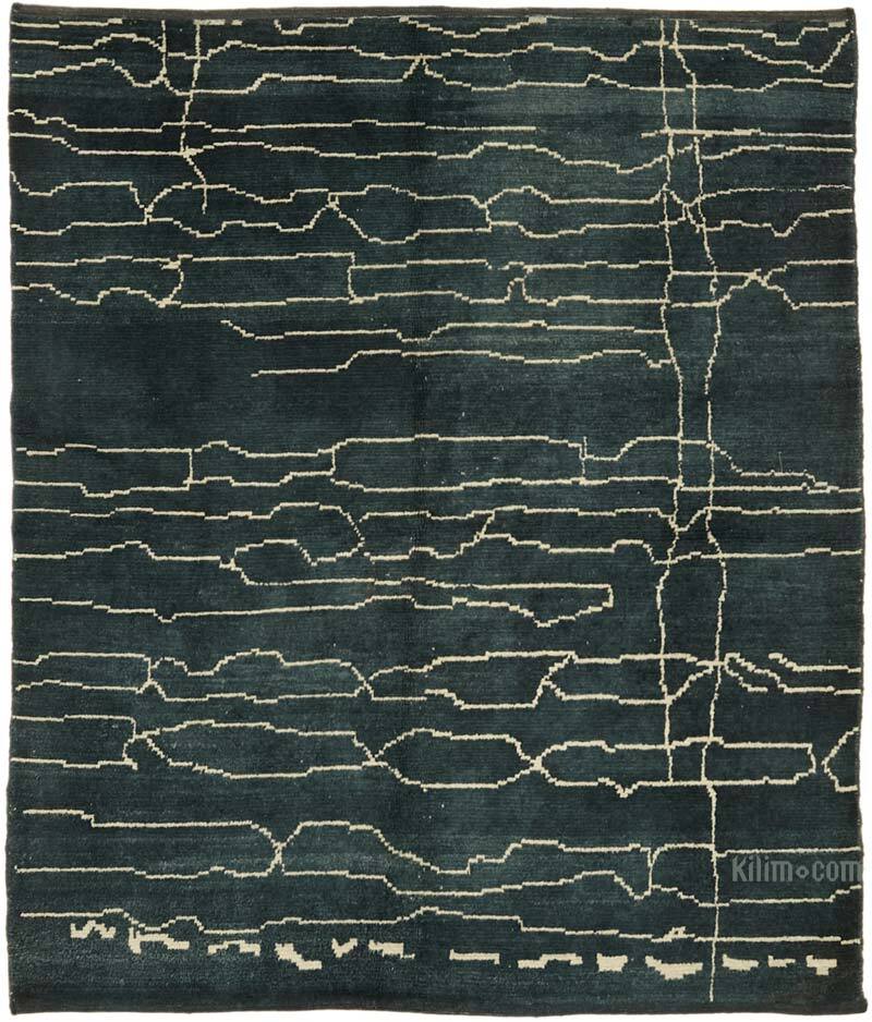 Yeni Fas Stili El Dokuma Tulu - 194 cm x 234 cm - K0057531