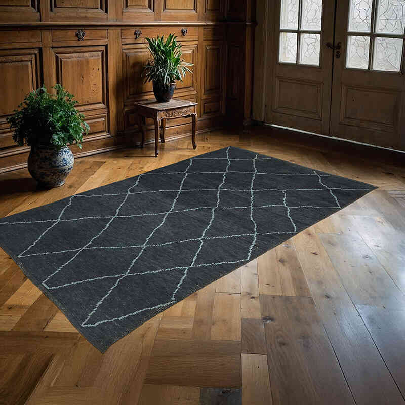 Yeni Fas Stili El Dokuma Tulu - 162 cm x 267 cm - K0057535
