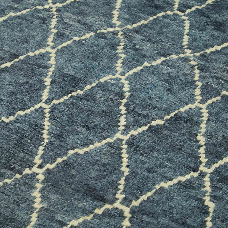 New Moroccan Style Hand-Knotted Tulu Rug - 5' 8" x 7' 5" (68" x 89") - K0057539