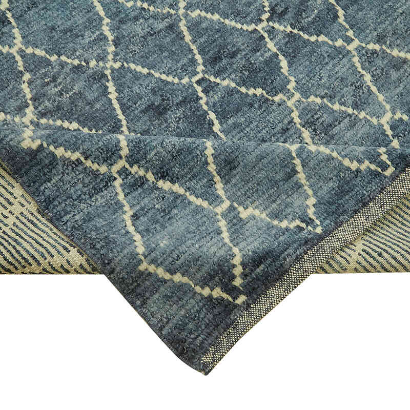 New Moroccan Style Hand-Knotted Tulu Rug - 5' 8" x 7' 5" (68" x 89") - K0057539