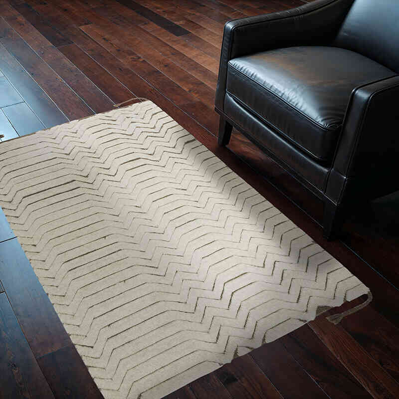 New Hand-Knotted Rug - 3'  x 4' 10" (36" x 58") - K0057582