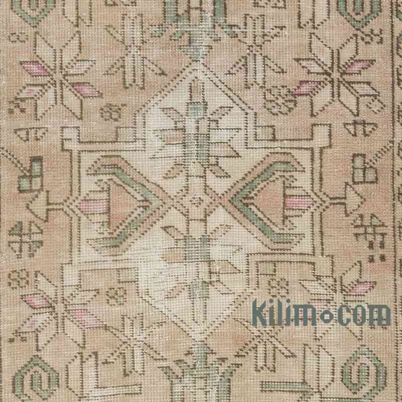 Vintage Oriental Hand-Knotted Runner - 3'  x 11' 11" (36" x 143") - K0057611