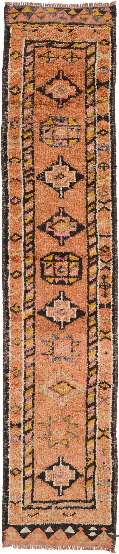 Vintage Tribal Runner Rug - 2' 8" x 12' 6" (32" x 150")