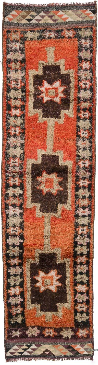 Alfombra Vintage de pasillo - 90 cm x 335 cm