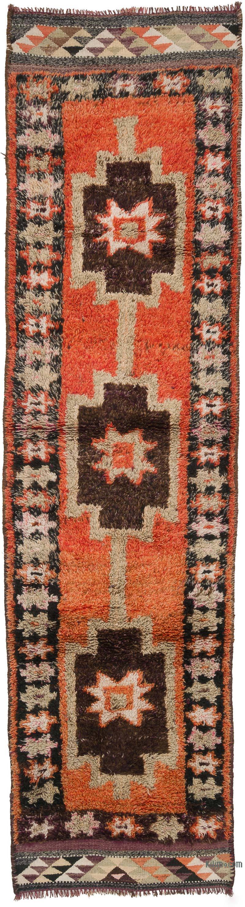 Vintage Anadolu Yolluk - 90 cm x 335 cm - K0057674