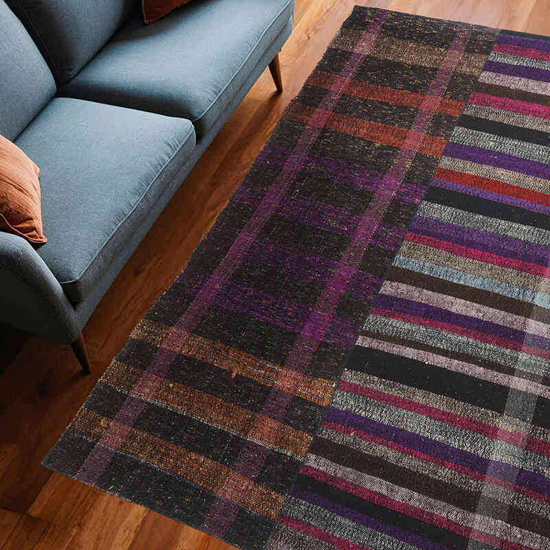 Vintage Turkish Pala Kilim (Chaput) - 8' 2" x 8' 2" (98" x 98") - K0057795