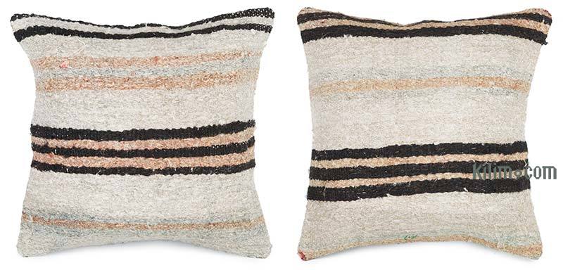 Kilim Yastık Kılıfları - 40 cm x 40 cm - K0057854