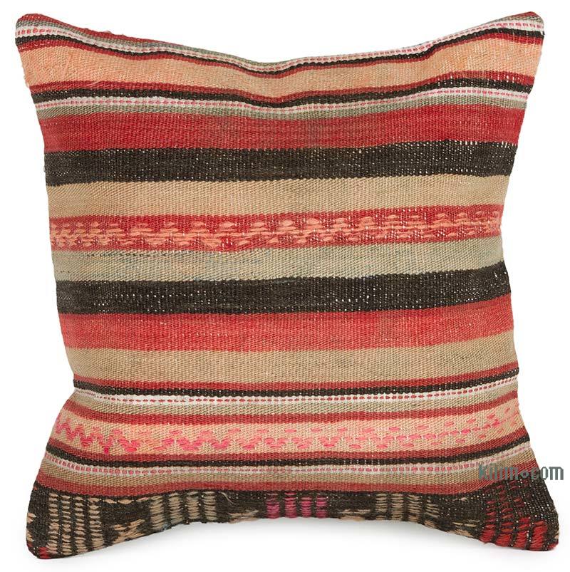 Kilim Pillow Cover - 1' 4" x 1' 4" (16" x 16") - K0057880