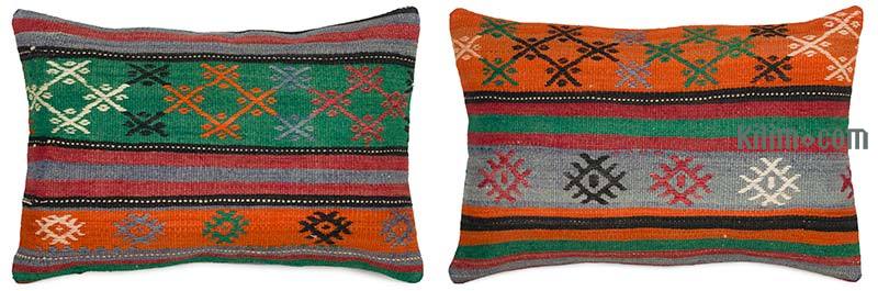 Kilim Pillow Covers - 2'  x 1' 4" (24" x 16") - K0057935