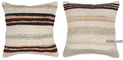 Kilim Pillow Covers - 1' 8" x 1' 8" (20" x 20")