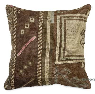 Turkish Pillow Cover - 1' 8" x 1' 8" (20" x 20")