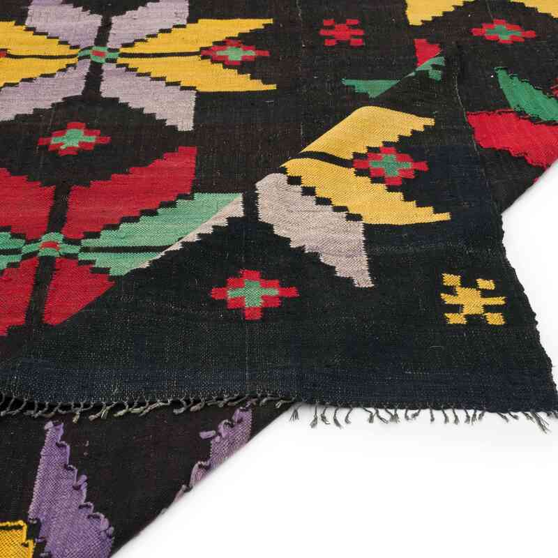 Multicolor Alfombra Vintage Balkan Kilim - 167 cm x 397 cm - K0058134