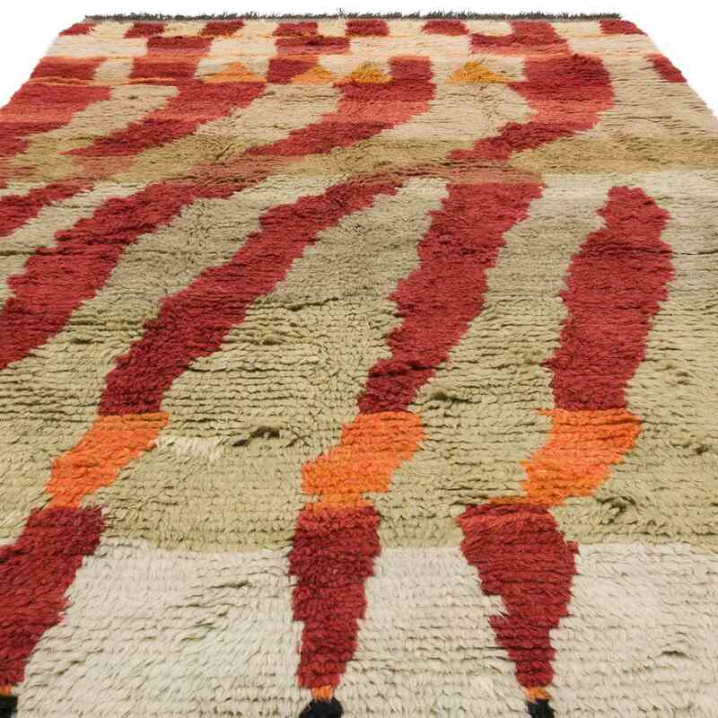New Turkish Tulu Rug - 6' 4" x 10' 3" (76" x 123") - K0058172