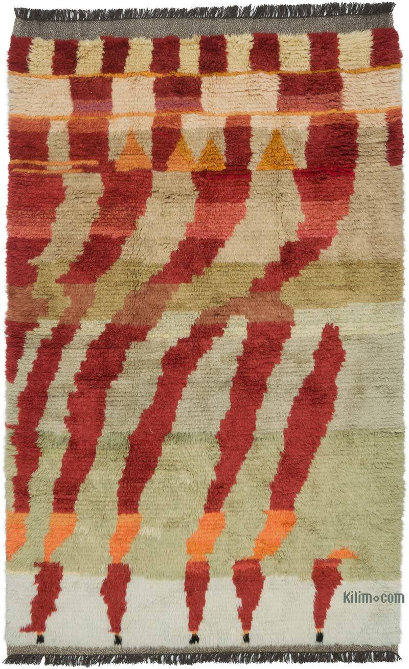 New Turkish Tulu Rug - 6' 4" x 10' 3" (76" x 123") - K0058172