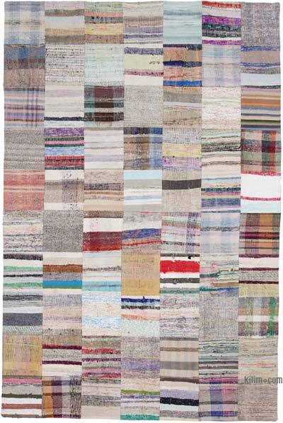Patchwork Kilim Rug - 6' 7" x 9' 11" (79" x 119")
