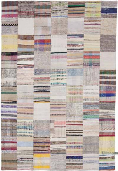 Patchwork Kilim Rug - 6' 7" x 9' 10" (79" x 118")