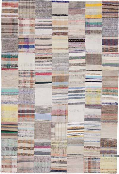 Patchwork Kilim Rug - 6' 7" x 9' 10" (79" x 118")