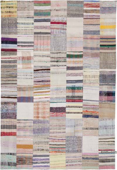 Patchwork Kilim Rug - 6' 7" x 9' 10" (79" x 118")