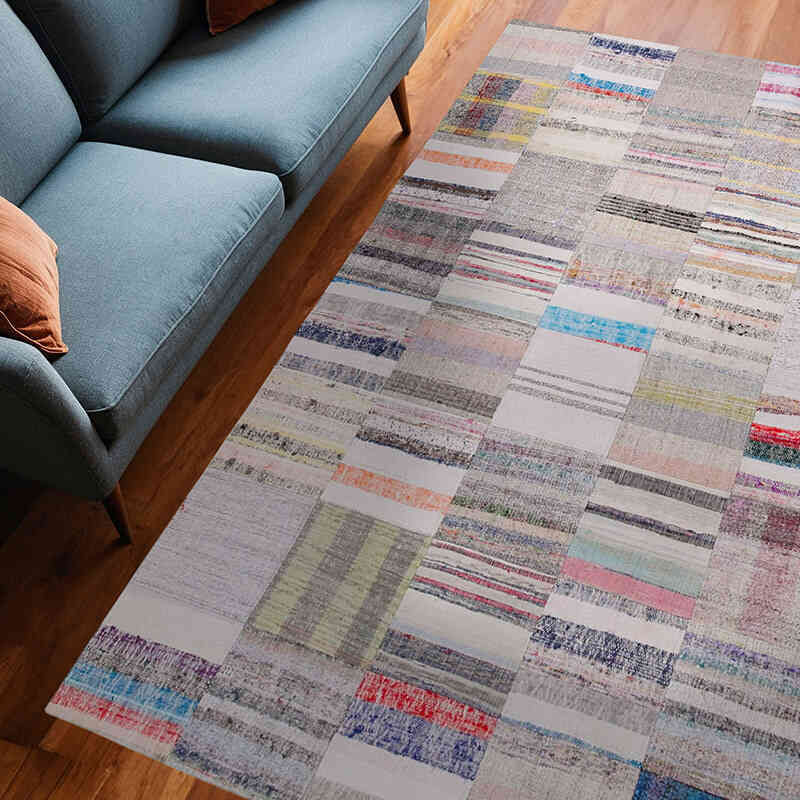 Alfombra Kilim De Retazos - 200 cm x 250 cm - K0058260