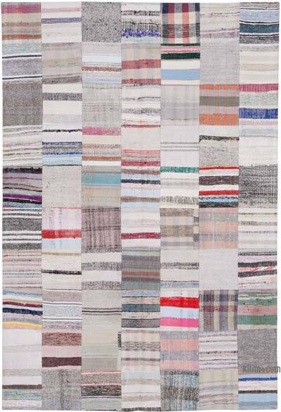 Alfombra Kilim De Retazos - 203 cm x 300 cm