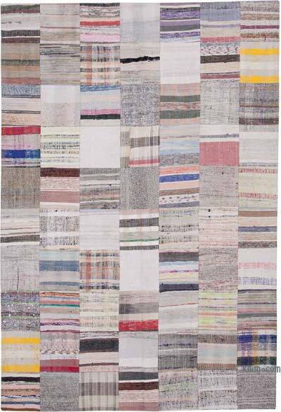 Patchwork Kilim Rug - 6' 8" x 9' 10" (80" x 118")