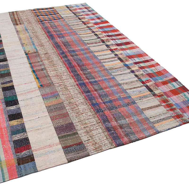 Alfombra Kilim De Retazos - 198 cm x 302 cm - K0058283