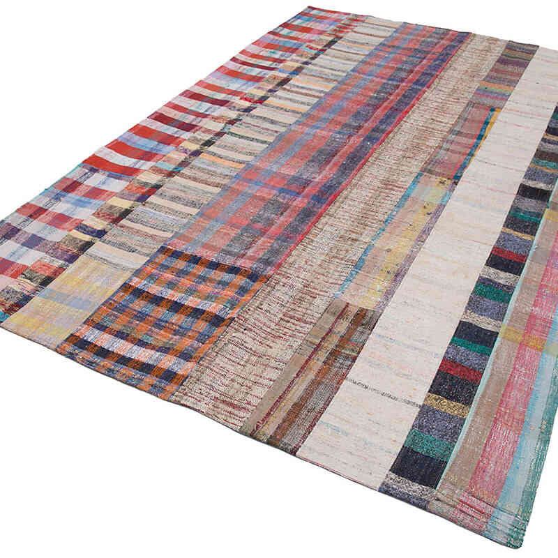 Alfombra Kilim De Retazos - 198 cm x 302 cm - K0058283