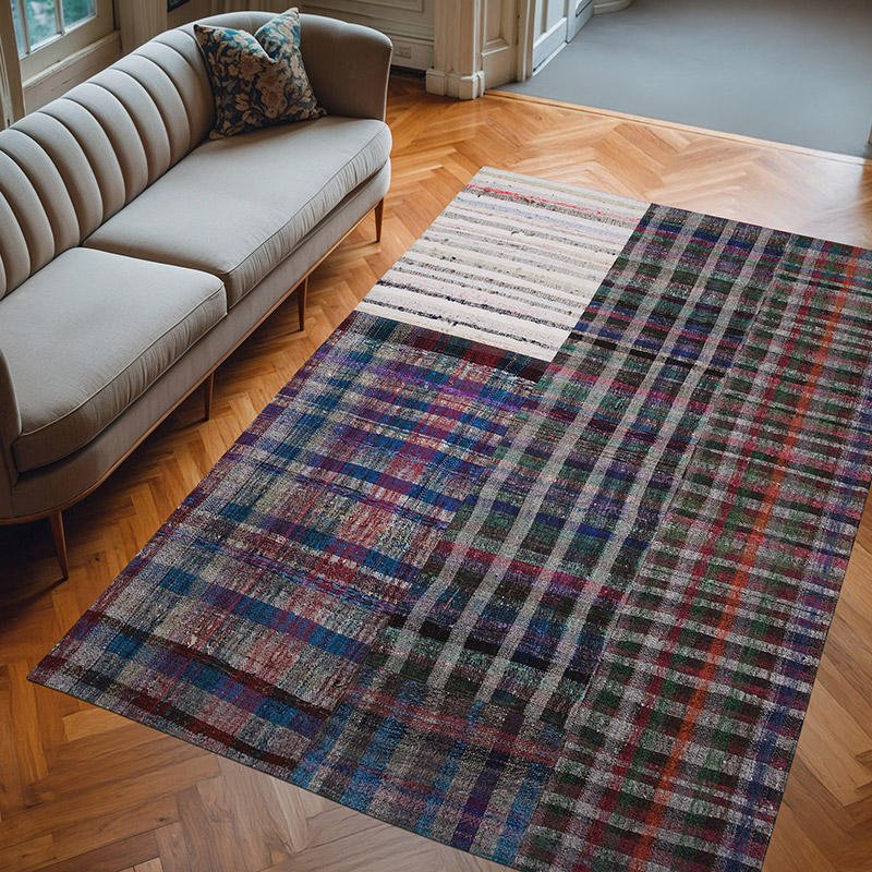Alfombra Kilim De Retazos - 200 cm x 300 cm - K0058295