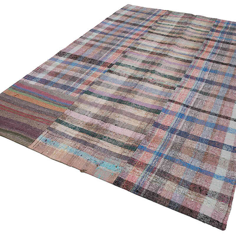 Anadolu Çaput Patchwork Kilim - 204 cm x 301 cm - K0058306