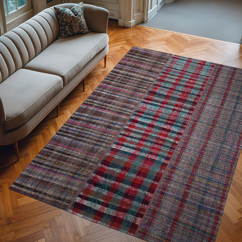 Patchwork Kilim Rug - 6' 9" x 9' 10" (81" x 118") - K0058307
