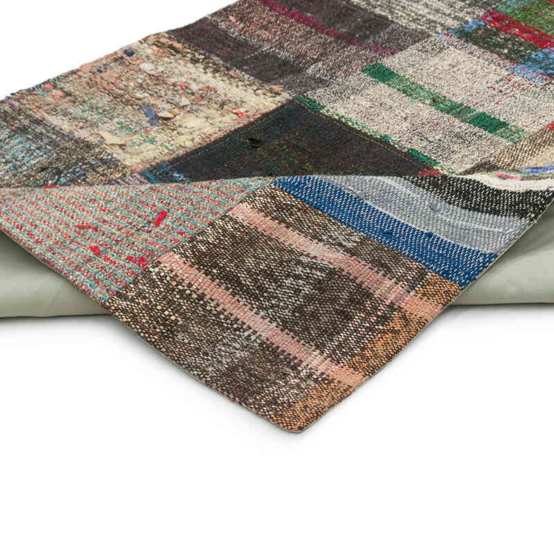 Patchwork Kilim Runner - 3' 3" x 8' 2" (39" x 98") - K0058311