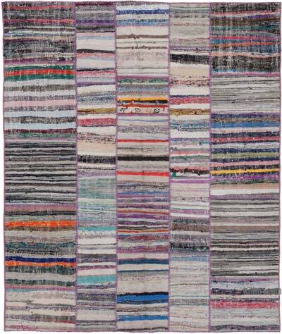 Anadolu Çaput Patchwork Kilim - 200 cm x 237 cm