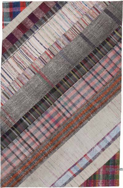 Anadolu Çaput Patchwork Kilim - 197 cm x 305 cm