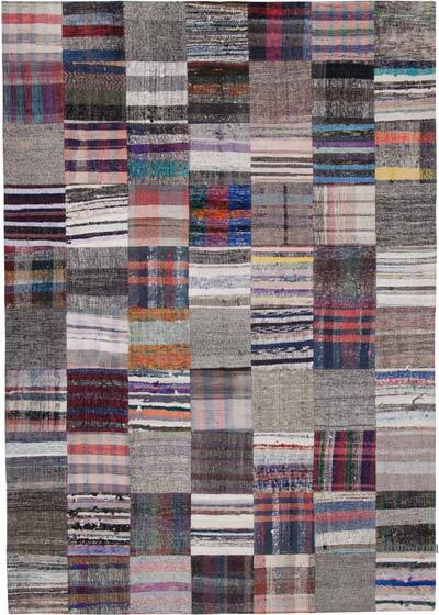 Patchwork Kilim Rug - 6' 11" x 10'  (83" x 120")