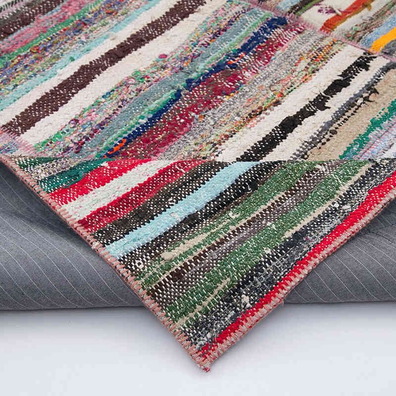 Alfombra Kilim De Retazos - 203 cm x 285 cm - K0058352