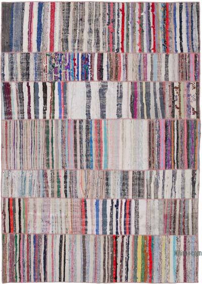 Patchwork Kilim Rug - 6' 7" x 9' 4" (79" x 112")
