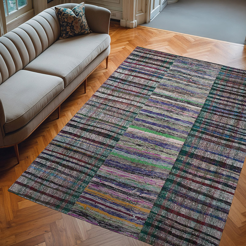 Anadolu Çaput Patchwork Kilim - 202 cm x 291 cm - K0058368