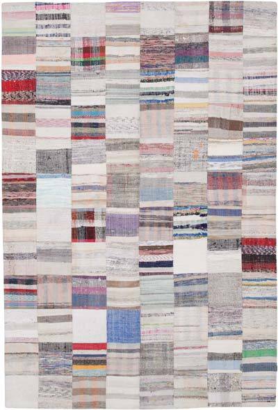 Patchwork Kilim Rug - 6' 7" x 9' 11" (79" x 119")