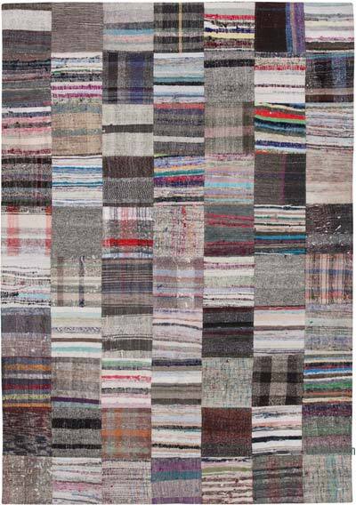 Patchwork Kilim Rug - 6' 11" x 9' 9" (83" x 117")