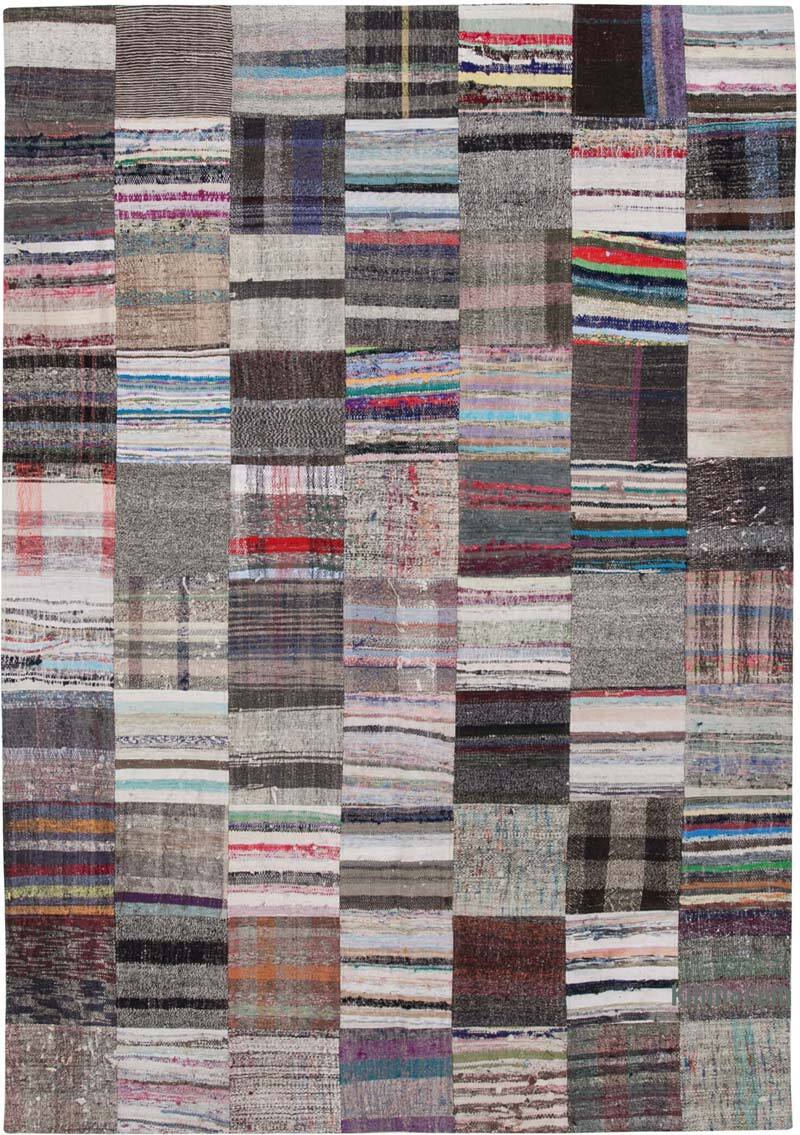 Patchwork Kilim Rug - 6' 11" x 9' 9" (83" x 117") - K0058390