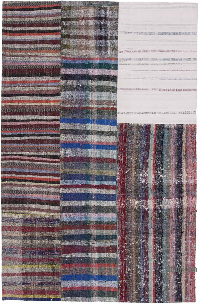 Patchwork Kilim Rug - 6' 5" x 9' 10" (77" x 118") - K0058394