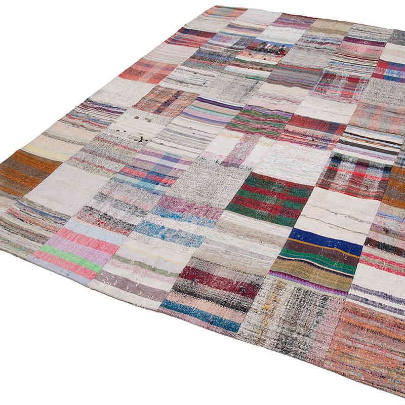 Anadolu Çaput Patchwork Kilim - 210 cm x 299 cm - K0058401