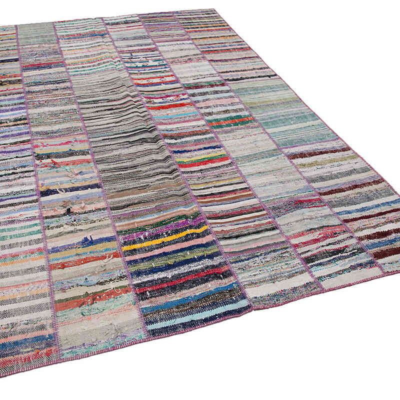 Patchwork Kilim Rug - 6' 8" x 9' 7" (80" x 115") - K0058402