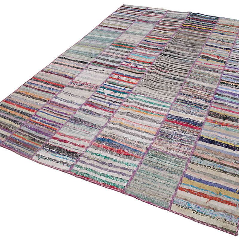 Patchwork Kilim Rug - 6' 8" x 9' 7" (80" x 115") - K0058402