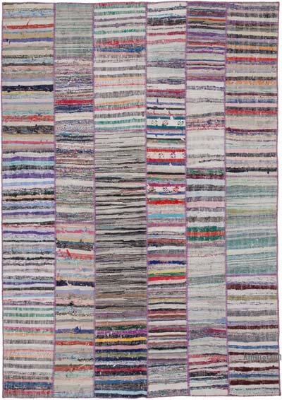 Anadolu Çaput Patchwork Kilim - 203 cm x 292 cm
