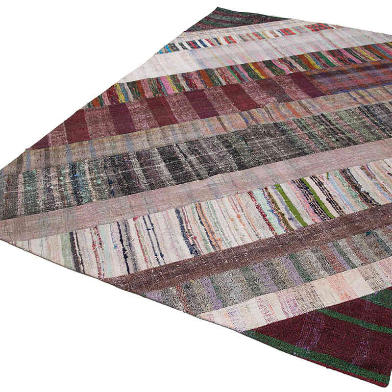 Patchwork Kilim Rug - 6' 7" x 10'  (79" x 120") - K0058403