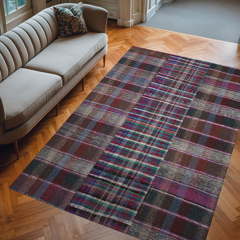 Patchwork Kilim Rug - 6' 7" x 9' 11" (79" x 119") - K0058408