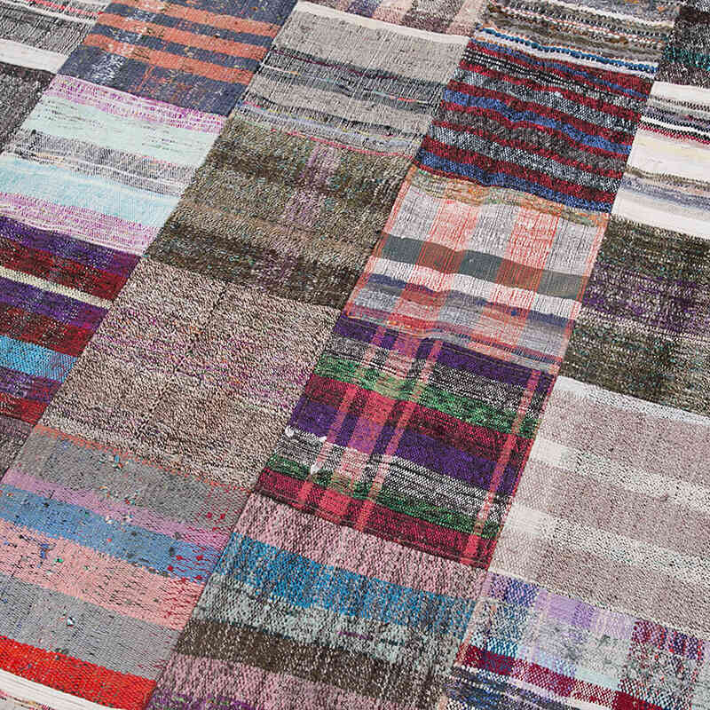 Anadolu Çaput Patchwork Kilim - 240 cm x 298 cm - K0058421